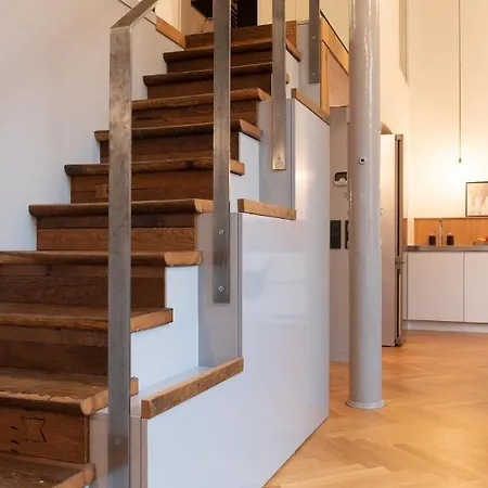 Design Loft I Saniertes Pferdehaus I 130 Qm I Europapark 20min I 2 Etagen I 2 Baeder I Nespresso I Parkplatz Apartment Lahr (Baden-Wurttemberg)